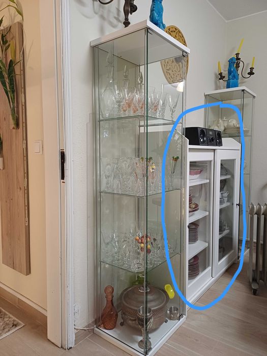 Móvel louceiro, expositor, cristaleira