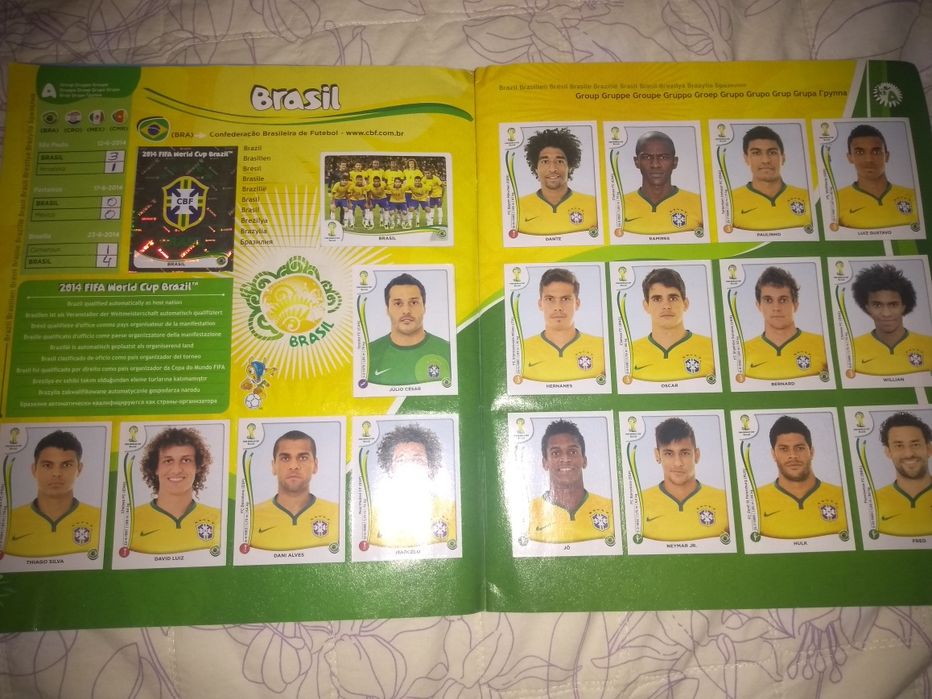 Album Panini - Mundial Brasil 2014