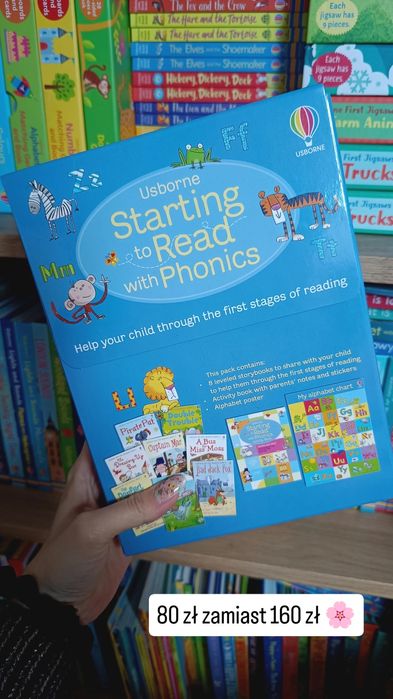 Nauka czytania metodą Phonics zestaw