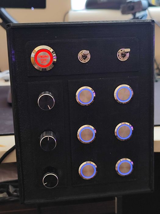 DIY Button Box для Сімрейсингу