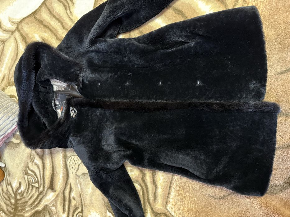 Продам шубу мутон + норка розмір L
