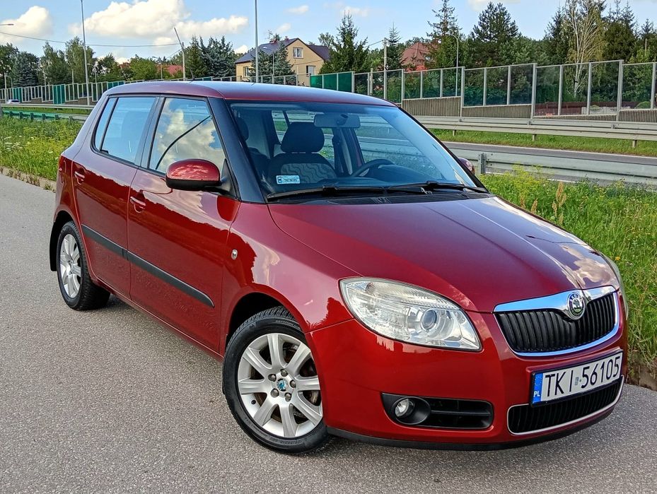 Skoda Fabia_1.4 MPI 86KM_Klima_Parktronik_Alu_Śliczna Fabia