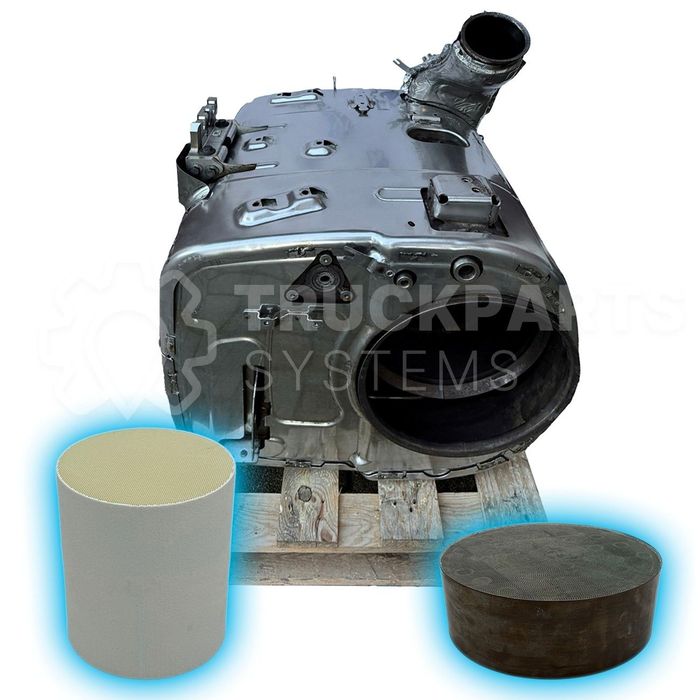 KATALIZATOR Z NOWYMI FILTRAMI SCR i DOC, DAF 106 POLIFT EURO 6, 2046691, 2188242, 2232836