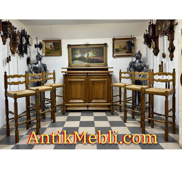 Стійка барна стіл дуб стол барный 3573 стільці дерево стулья 3672