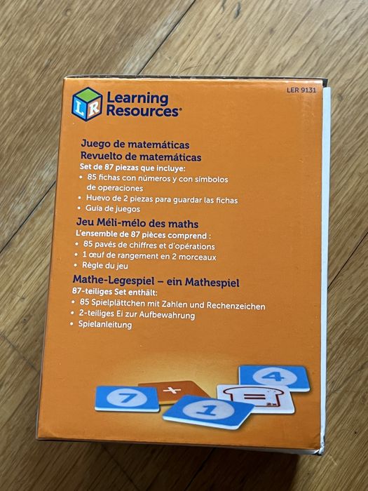 Jogo de matematica para crianças Ovo SELADO