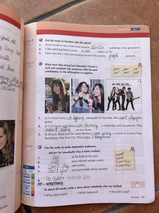 Caderno de atividades Inglês 7