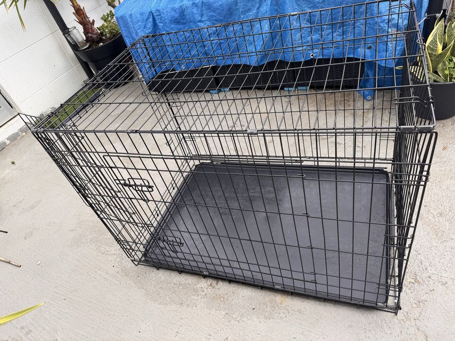 Crate Jaula XL para cão Dobravel Transporte