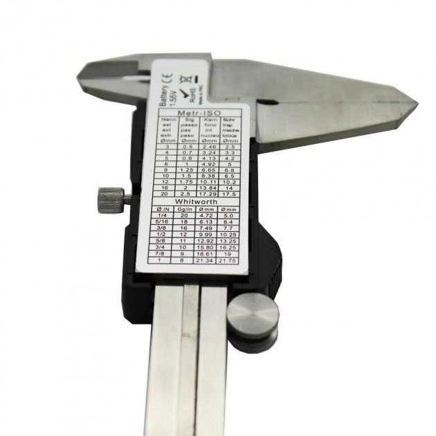 Штангенциркуль в кейсі, електронний з lcd мікрометр у кейсі digital