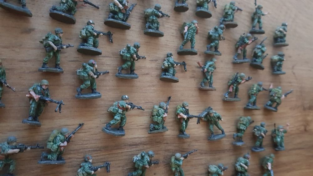 Солдатики в масштабе 1:72. Американские солдаты во Вьетнаме.
