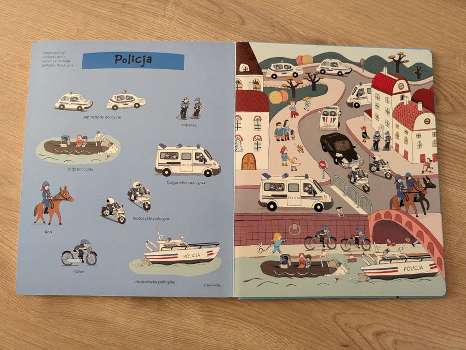 Poznajemy środki transportu książka