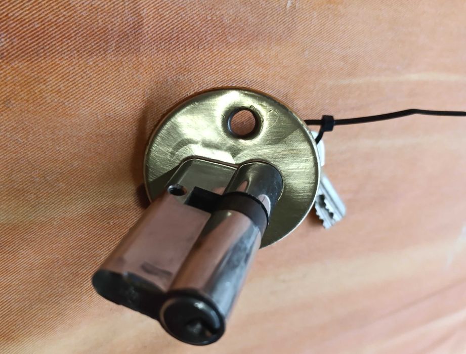 Cilindro Canhão p/ fechadura iP Rio Meão c/ 3 chaves - Alta segurança