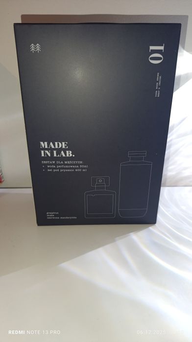 Męski perfumowany zestaw Made in Lub 01 odpowiednik Paco Rabanne 1 M.