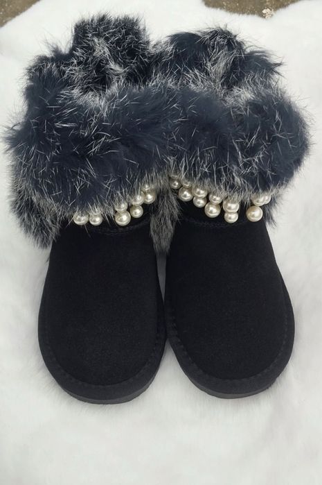 Розпродаж! Уггі дитячі натуральна замша зимові на дівчинку р.26-31