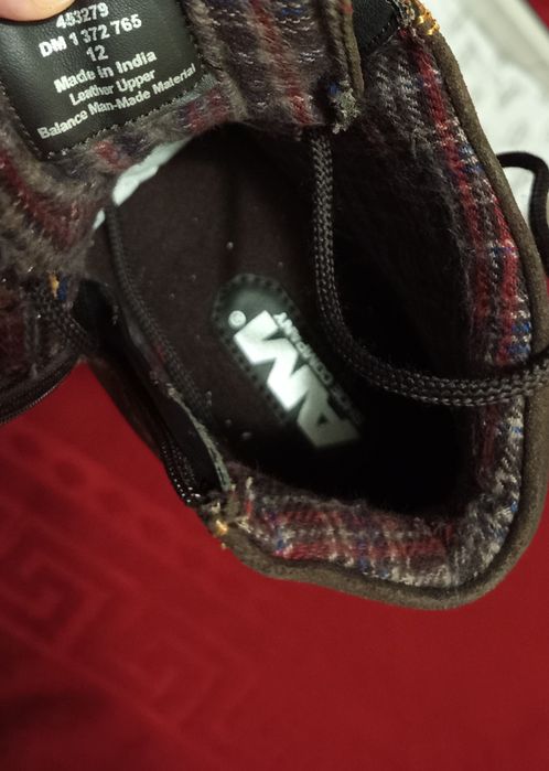 Чоловічі зимові шкіряні черевики,AM,shoes,Індія(USA)(12)(,45-45,5))