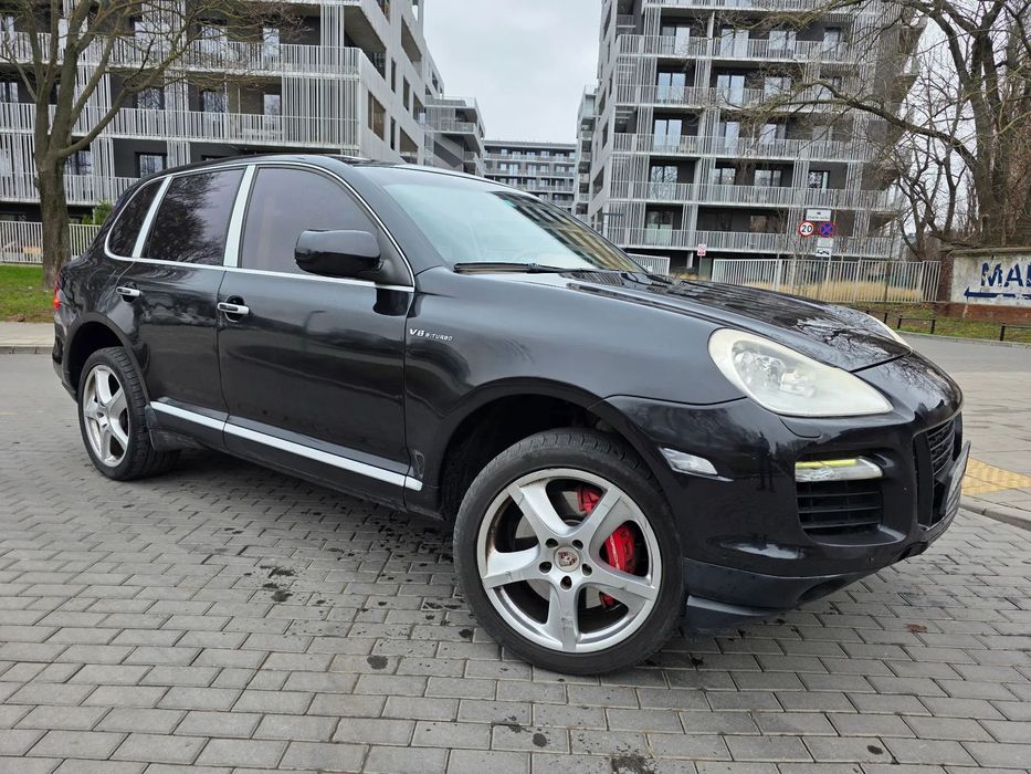 Porsche Cayenne Turbo V8 4,8l benzyna 500KM*Od 5 lat w 1 rękach*Dokumentacja przebiegu