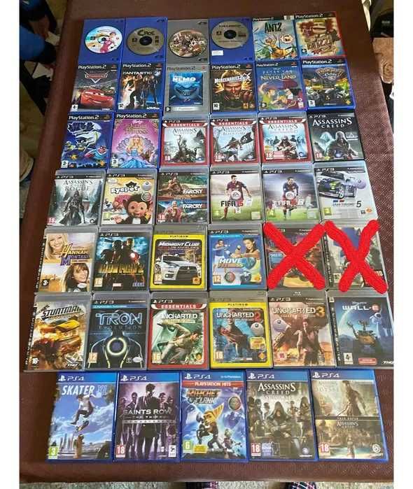 PS1, PS2, PS3, PS4 Games (see price in description)64740322953347120