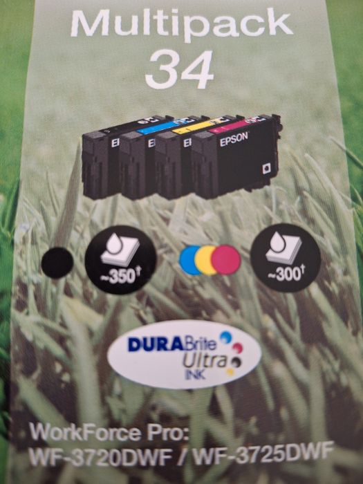 3 Tinteiros Cores Epson originais