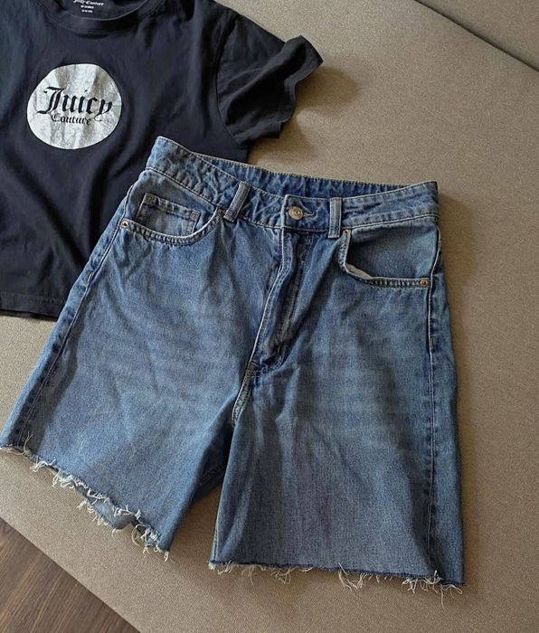 Джинсові шорти бермуди 25-26р Zara