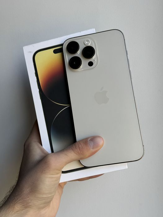 iPhone 14 Pro Max 256 Gb Gold Neverlock АКБ 90% Идеальное состояние