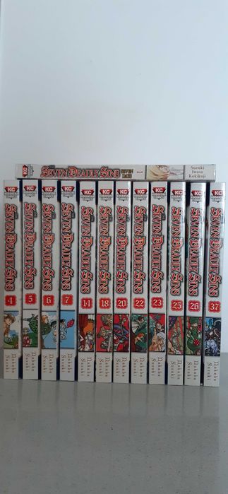 7 Deadly Sins + novel