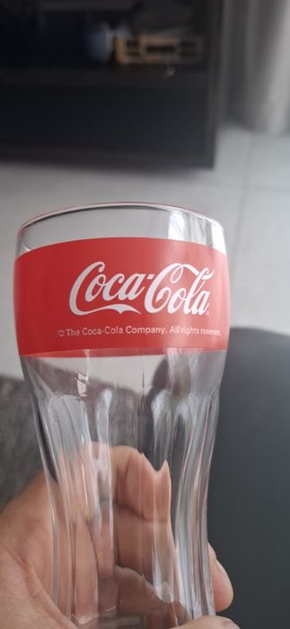 Zestaw szklanek  coca cola