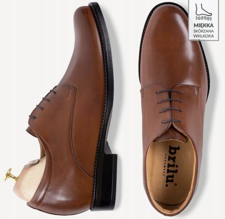 Nowe buty męskie podwyższające 7cm