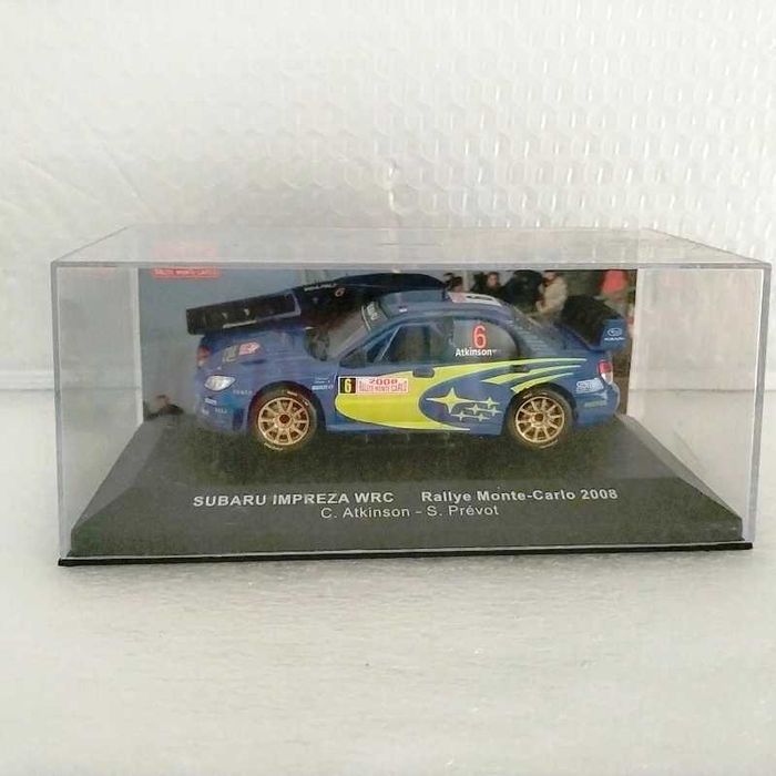 Subaru Impreza WRC Chris Atkinson e Stéphane Trévot 76 Rallye Monte Carlo 2008