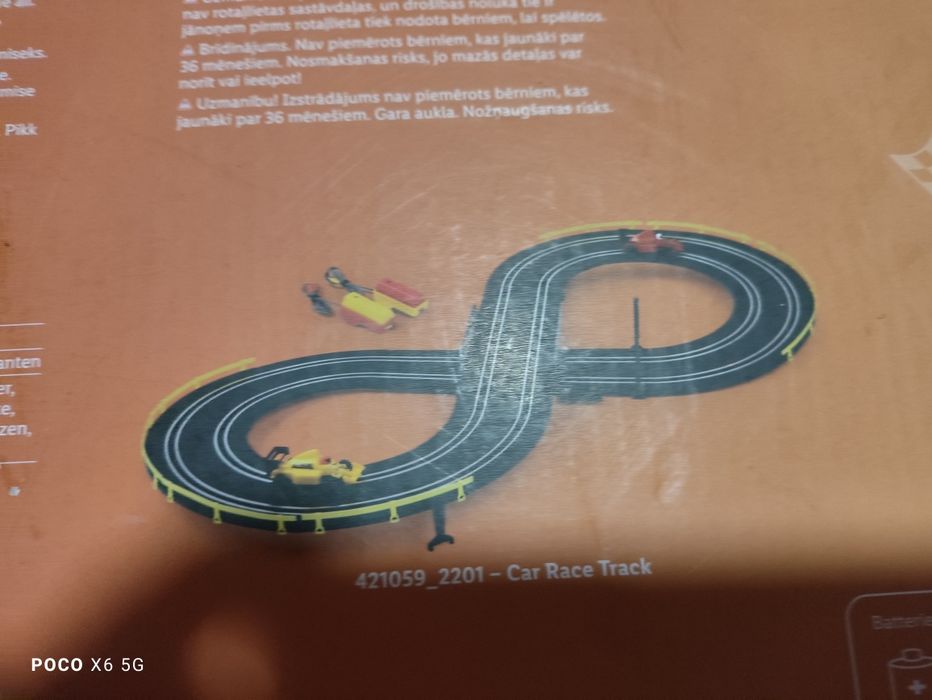 Play tive Car race track tor wyscigowy niekompletny