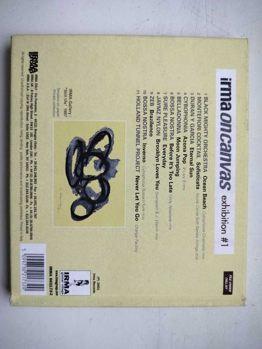 Various – Irma On Canvas Exhibition #1 cd 	Electronic