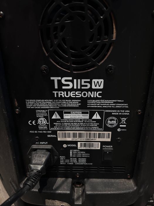 Głośnik mobilny/ estradowy