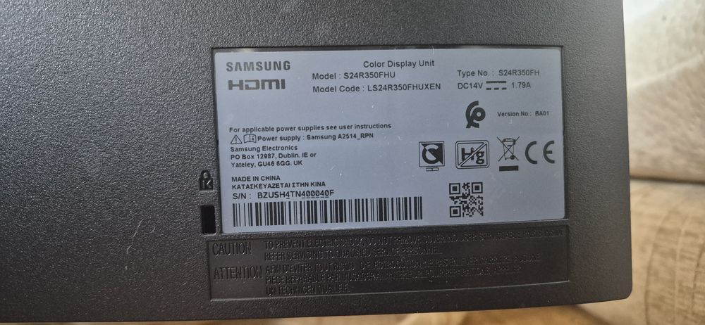 Monitor Samsung 24