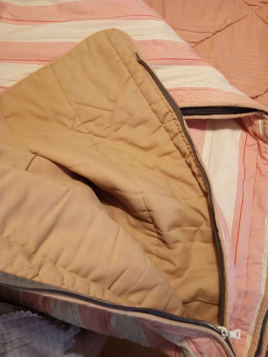 Saco cama riscas rosa Campismo 70x1.60