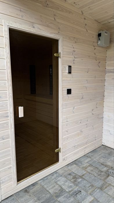 Sauna ogrodowa z montażem