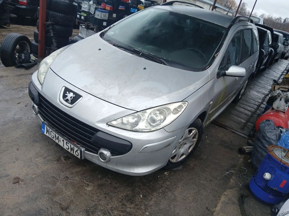 peugeot 307 sw lift EZRC maska zderzak lampa grill błotnik drzwi zbiornik paliwa szyba lusterko
