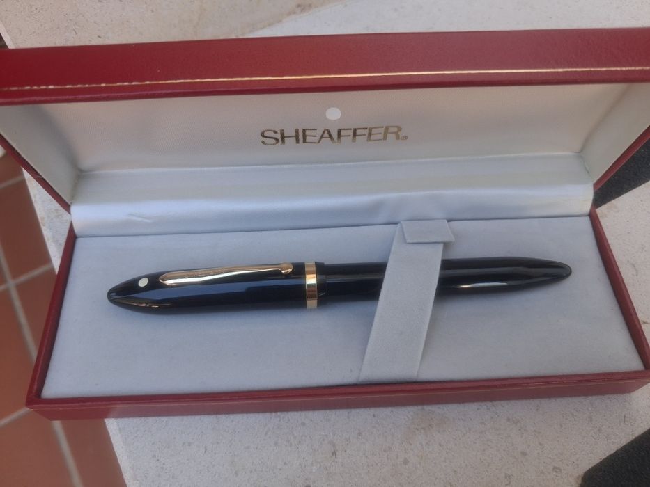 Caneta Rollerball Sheaffer Balance preta e ouro