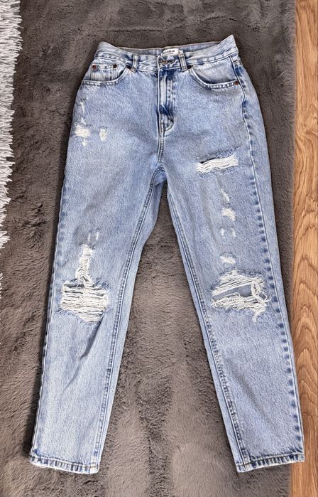 Spodnie mom jeans pull&bear nowe S