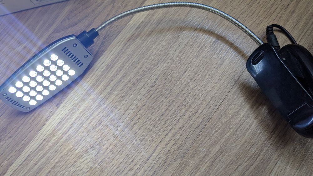 Lampka na  wejście USB