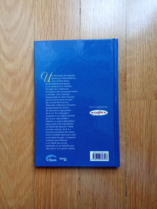 Dicionário de etiqueta de Paula Bobone 2Vols