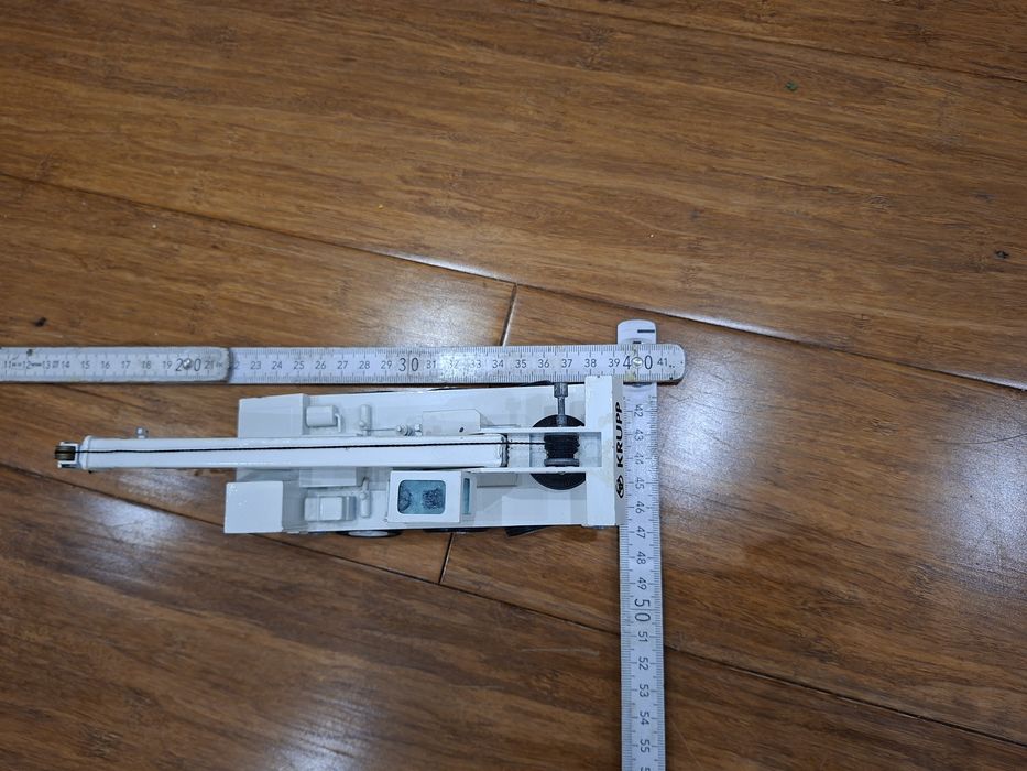 Model NZG 283 Żuraw teleskopowy Krupp KMK 3035 1:50 | Metal W. Germany