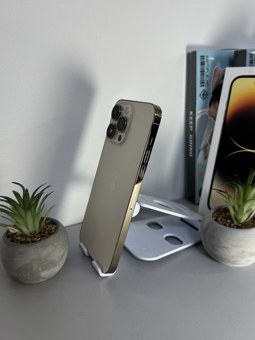 iPhone 14 Pro Max 128 GB Gold / Neverlock/ 88% АКБ/ Айфон 14 Про Макс 256 ГБ
