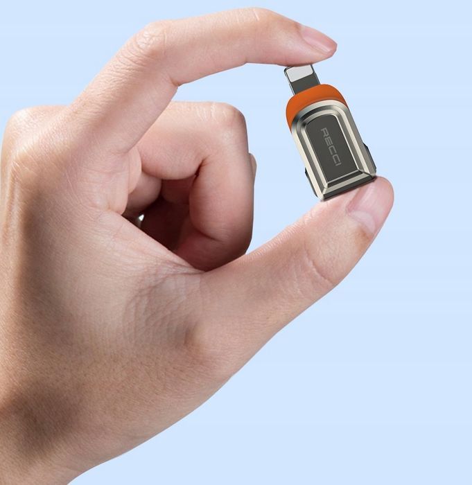 Adapter Do Iphone Lightning Do Otg Usb 3.0 Recci