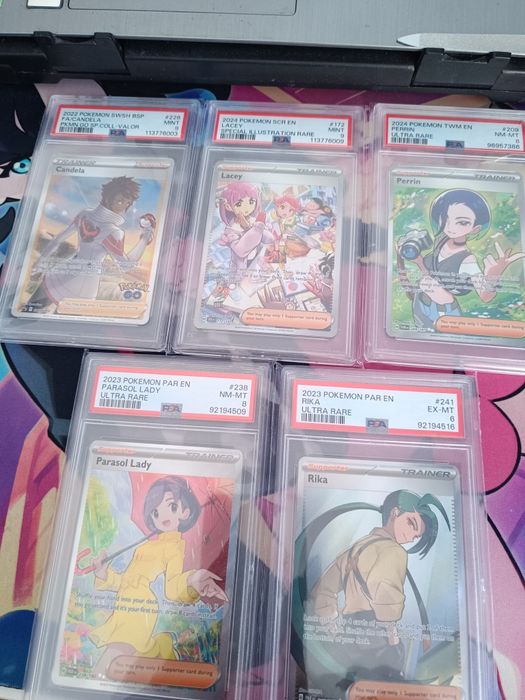 Karty pokemon PSA  opis