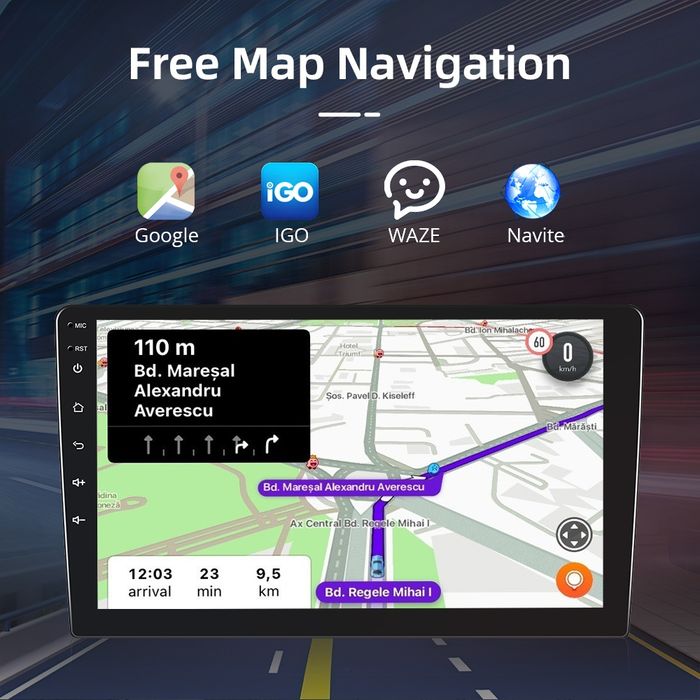 Rádio Honda CIVIC 10th geração 2015-16 GPS Wi-Fi Carplay 2/32GB NOVO