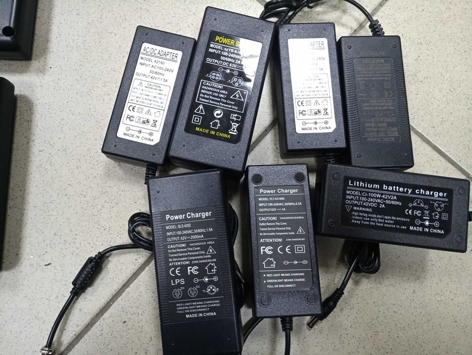 Зарядные устройства гироскутер, найнбот, электросамокатов: новые и б/у