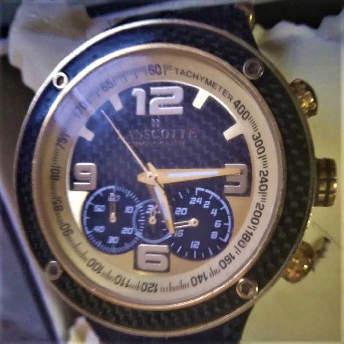 Relógio crono e taquímetro LANSCOTTE semi-novo