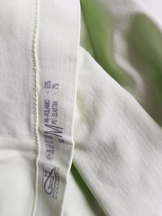 Sukienka tunika gatta limonkowa letnia na ramiączkach nowa bez metki S