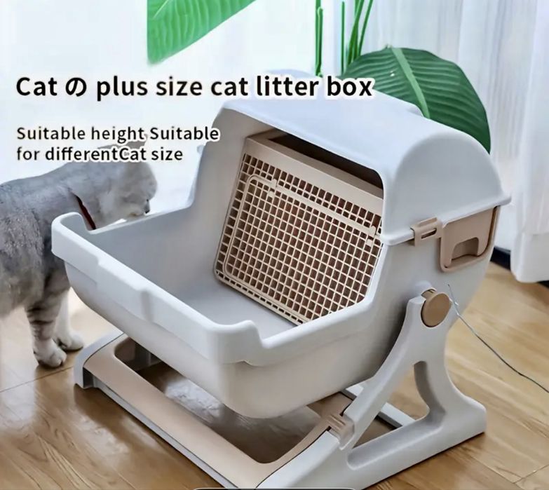 Caixa de areia para gato