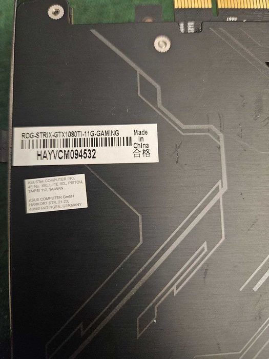 Placa grafica GTX 1080 Ti 11Gb ASUS ROG Strix Gaming
