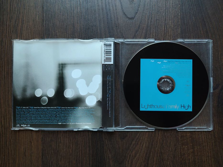 Singiel CD Lighthouse Family - High Bardzo Dobry Stan Okazja!