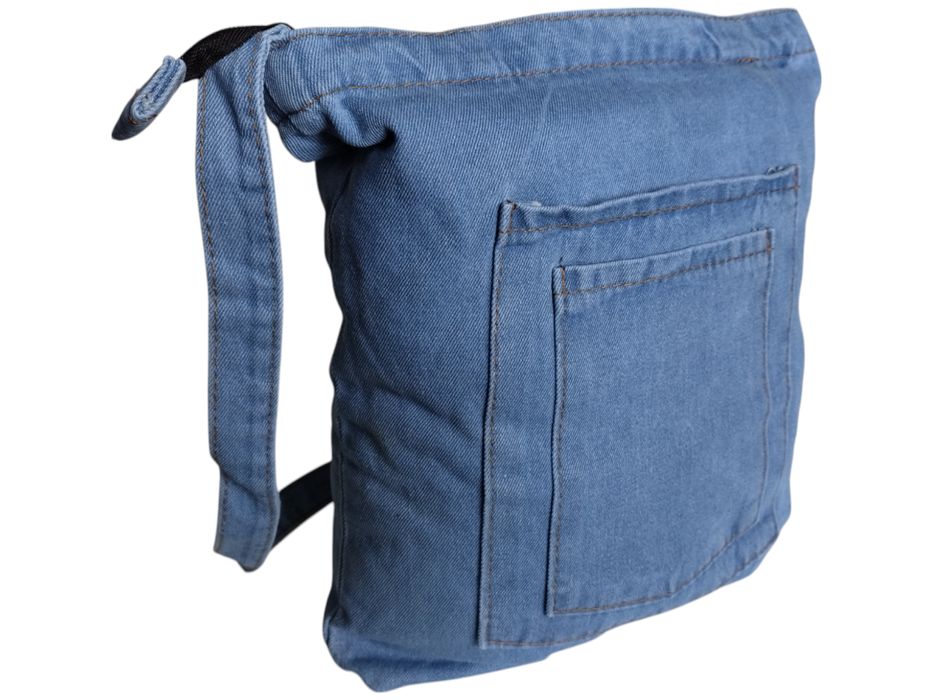 Torebka Damska Jeans, Worek Listonoszka Na Ramie Jeansowa Torba